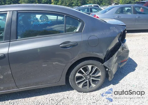 2013 Honda Civic Ex-L z USA, uszkodzony, nr VIN 19XFB2F91DE052014